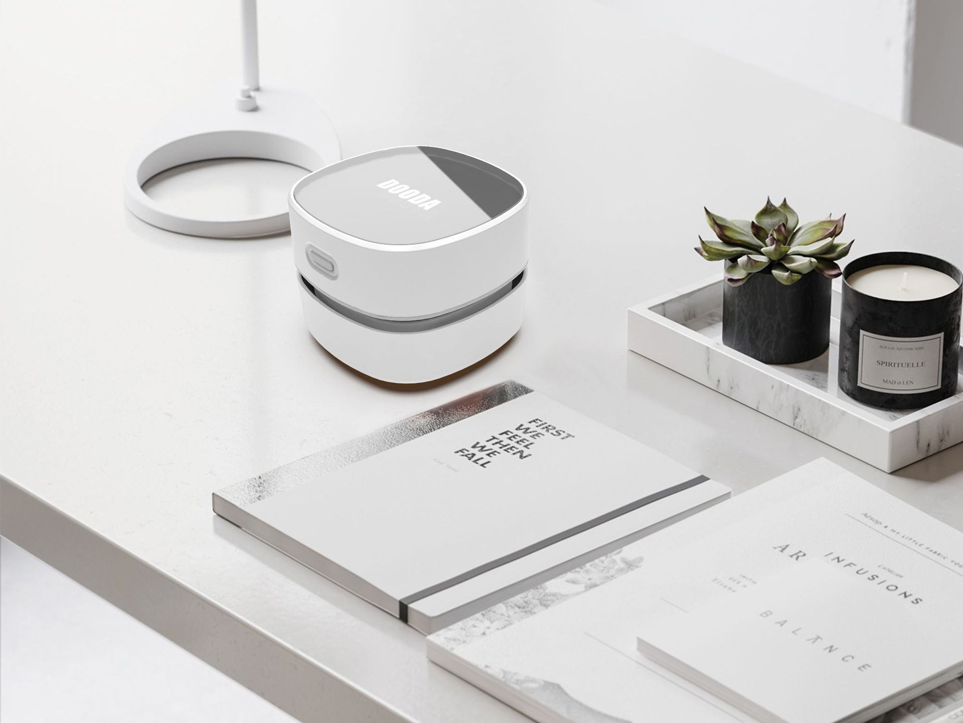 Nuevé Maison™ Portable Desk Vacuum – Compact, Silent, Elegant